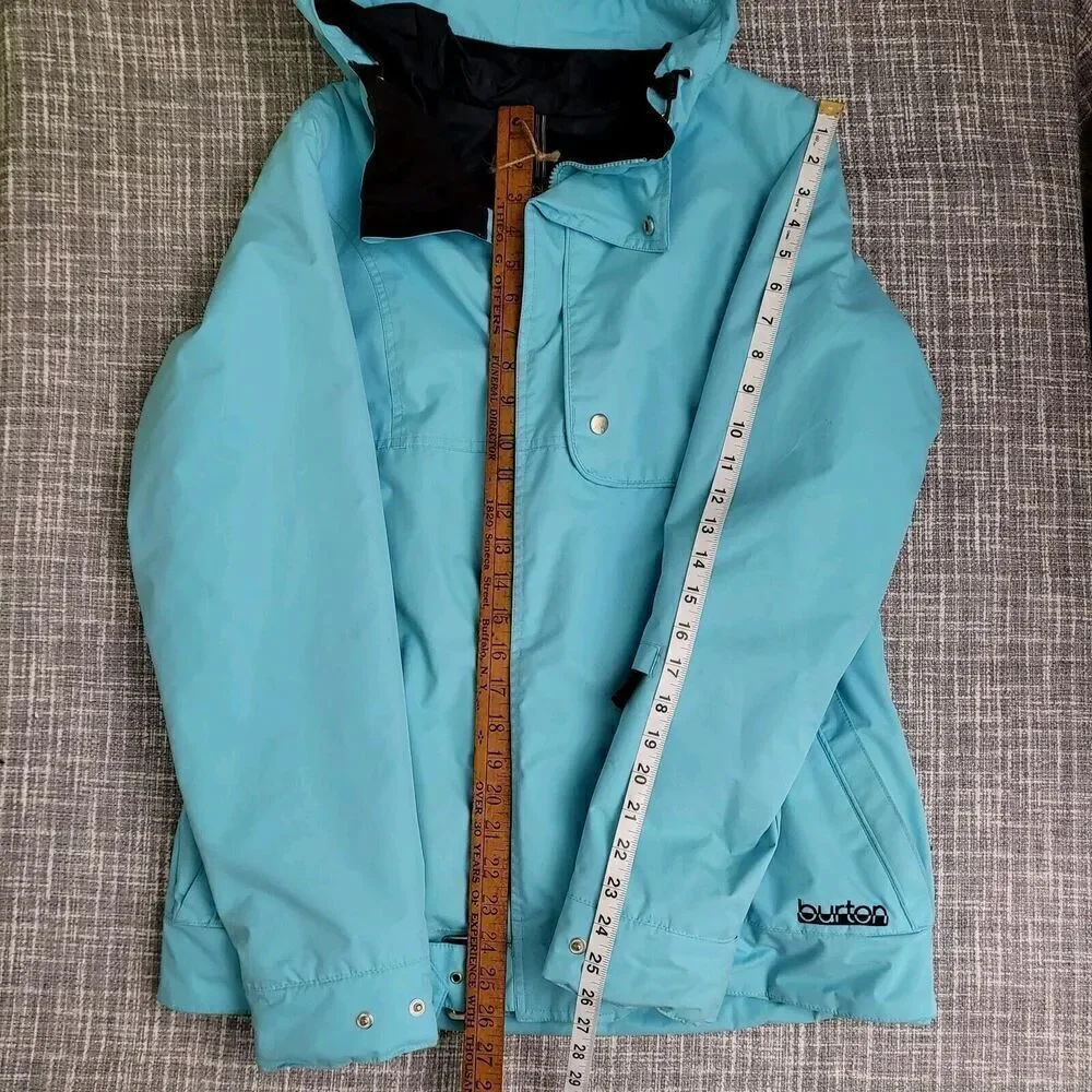 BURTON Mutiny DryRide Insulated Snowboard Jacket Aqua Blue Teen Girl's L